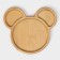 Menzhitsa Adelica "Mickey", 3 sections, 25 × 23 × 1.8 cm, saturated with mineral oil, in a gift box, birch
