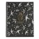 Notebook 48 sheets, in a cage, on a crest, Magnificent World, cover coated cardboard, matte lamination, stamping foil, mix
