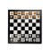 Magnetic chess 25 x 25 cm, King H-5 cm, Pig H-2.5 cm