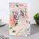 Birthday card!" Kongrev, street, flowers, 12.5x19.4 cm