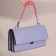 Handle for bag, beads, d = 10 mm, 30 cm, pink color