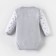 Body with Dl. Rukav crumb I "love mom and dad", gray, r.22, height 62-68 cm