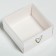 Box for confectionery with PVC lid Love, 11.5 x 11.5 x 6 cm