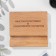 The stand under the phone, the tablet "Thoughts positive and positive will happen", 8*8*1.6 cm, BUI