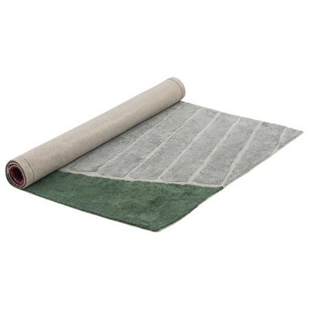 Cotton carpet with Tea Plantation Terra, size 160x230 cm-4
