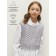 Knitted children's vests Amarobaby Mesh, height 128 cm, color gray color