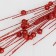 Decor shine "Small ball" 80 cm (in package 1 color) mix