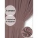 Set of curtains "Canvas", size 200x250 cm, 2 pcs, dusty rose color