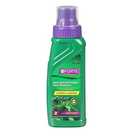 Fertilizer for decorative-deciduous plants Bona Forte, 2 in 1, bottle, 285 ml-3