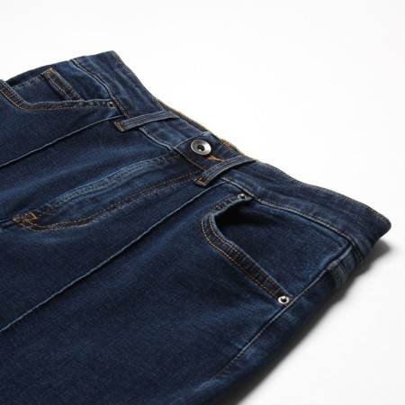 Women's jeans with Minaku arrow, dark blue color, size 42-9