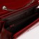 El Masta bag with a valve, an outer pocket, burgundy color