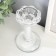 Glass of Glass for 1 candle "Spiral" 12.5x7x7 cm