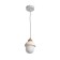 Lamp "Delsi" G9 White 12.5x12.5x19-169 cm