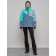 Ski jacket female, size 48, turquoise color