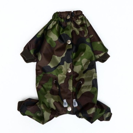 Combineson for animals, without lining, L (DS 28-30, Osh 32, OG 36-40 cm), camouflage-7