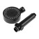 Shower watering can Zein Z3539, D = 90 mm, 5 modes, button "Stop", removable top, black