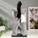 Collector doll "Samurai in a gray kimono with a sword" 30x12.5x12.5 cm
