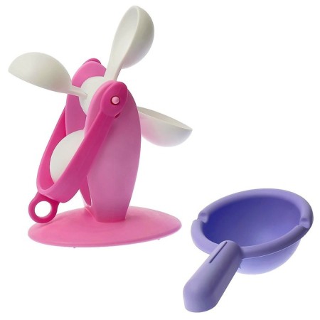 Soft swimming set No. 6: water wheel, bucket, mix