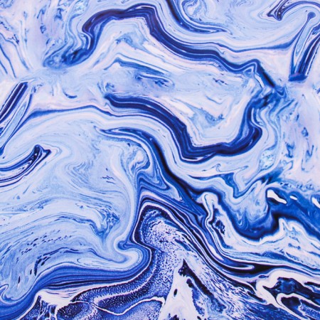 Glossy packaging paper "Blue marble", 70 x 100 cm-1