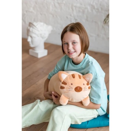 Soft toy "cat", red color, 45 cm-2