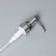 Pump for a dispenser, stainless steel, thread diameter 28 mm, stick length 20 cm, silver color