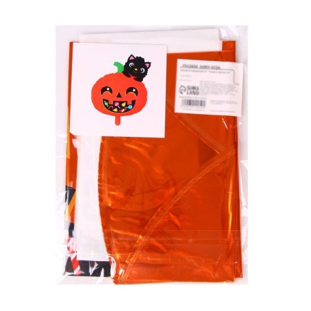 Foil ball 26 "Pumpkin and black cat"-2