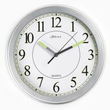 Часы настенные "Илони", d-30 см, плавный ход, флуоресцентные