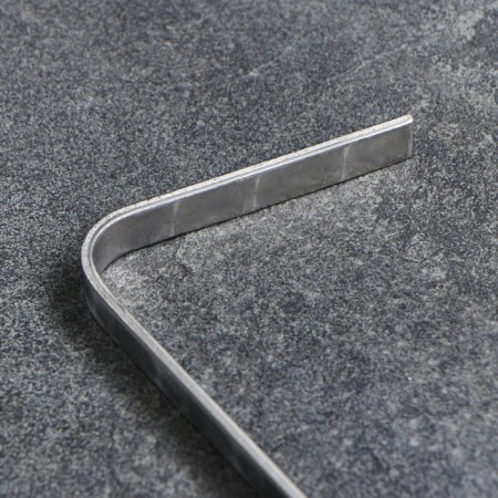 Stainless steel poker, handle - ring, width - 12 mm, 60 cm-2