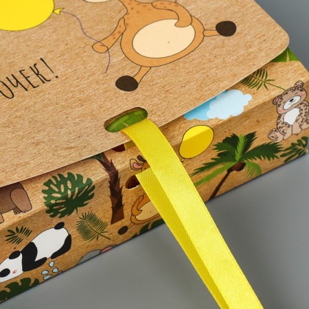 Gift box, packaging, "gift", 16.5 x 12.5 x 5 cm-3