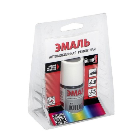 Enamel kudo car repair with a brush Snow Queen 690, metallic, 15 ml-2