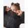 Sweater Children's Amarobaby Lattice, height 134 cm, black color
