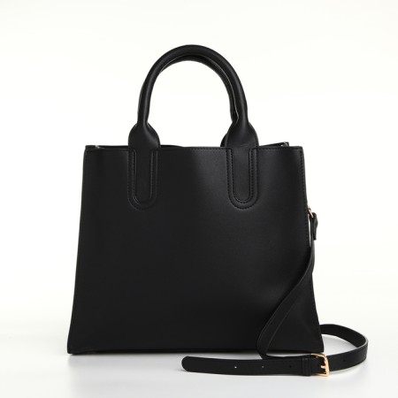Women's bag with lightning, black color