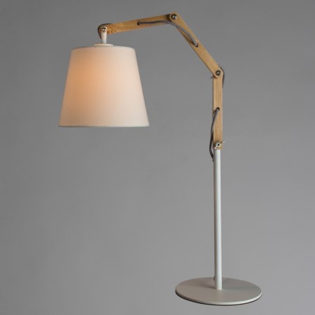 Pinocchio 1x60W E27 table lamp, white 20x55x63 cm-1