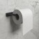 IDDIS SLIDE toilet paper holder, without cover, black