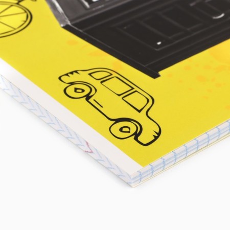 Subject notebook A5, 48 liters on the paper clip “Bright. English »Twin varnish, Uh Lak, Congrev-1