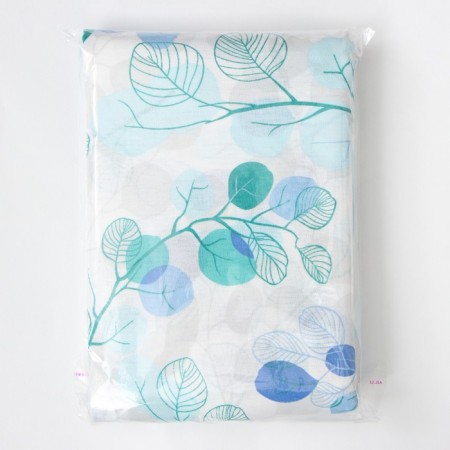 Комплект Экономь и Я Eucalyptus: Простыня 145*214 см, 70*70 см, бязь, 100% хлопок-6