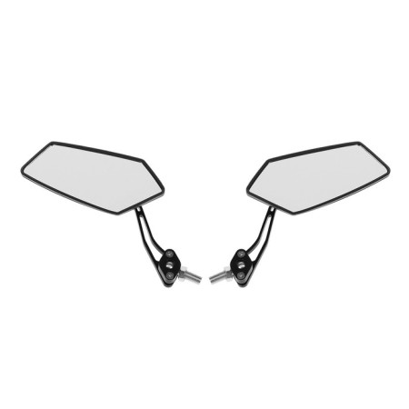 Rear view mirror, 15 × 6 cm, set 2 pcs