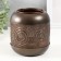 Summary metal per 1 candle "East" d = 3.7 cm brown 11.5x11.5x12.5 cm