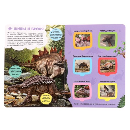 Book with windows "Dinosaurs"-2