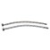 Juguni kitchen mixer 0402.157, one -rod, tall, black color