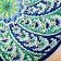 Largan Rishtan ceramics "Flowers", 32 cm, blue