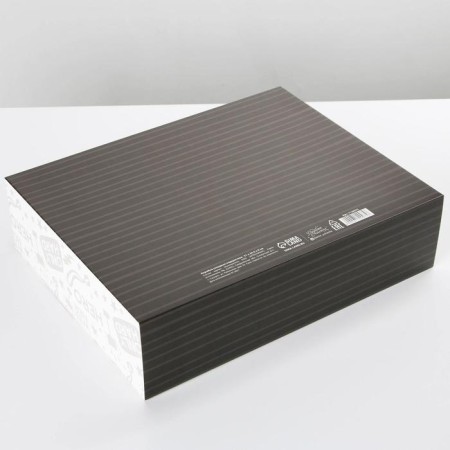 Gift folding box, packaging, “strongest”, 31 x 24.5 x 8 cm-3