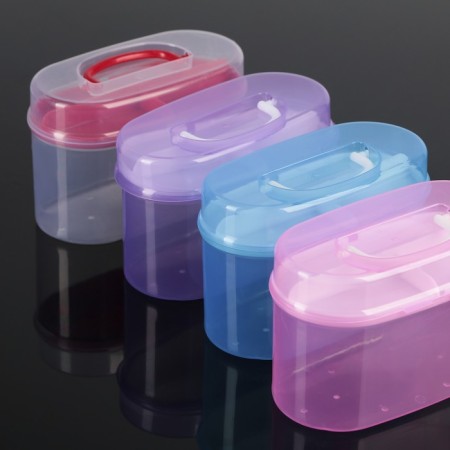 Organizer for storage with an insert, 15 × 7.5 × 10 cm, color mix-9