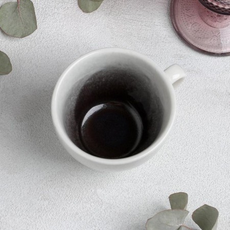 Porcelain cup Magistro "Siam", 250 ml, color gray color-1