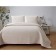 A set with a veil "Marisol", size 230x250 cm, 50x70 cm - 2 pcs, caramel color