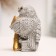 Figure "Raven with a book" 10x5x5cm