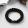 Hair elastic band "Sport Elite" large weaving premium, 5 cm, mix