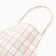 New Year. Apron Ethel "Bright Cage" 60x70 cm, 100% HL, mobbled 186 g/m2
