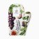 Mittens-Open "Ethel" Fruit Garden 20x27cm, 100% Cotton, Vatin 250g/m2 (bilateral)
