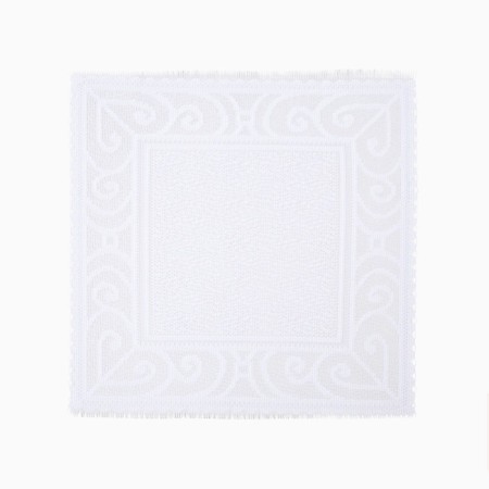 Kitchen napkin, 26x26 cm, white color, PE-1